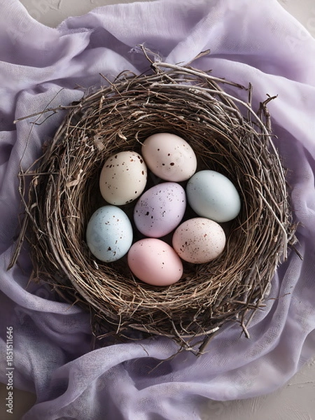 Obraz colorful easter egg