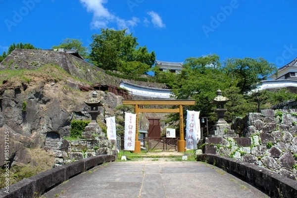 Obraz 大分県 臼杵城跡