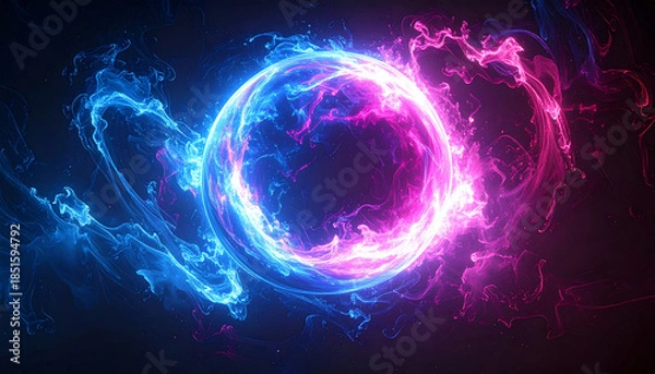 Obraz Abstract Energy Sphere