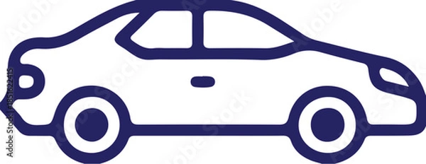 Obraz Car icon  simple icon. Vector ICON all icon Viktor