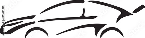 Obraz Car  Icon simple icon. Vector ICON all icon Viktor.
