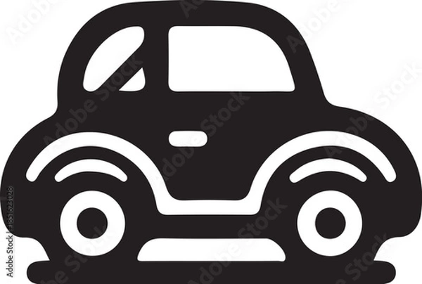 Obraz Car  Icon simple icon. Vector ICON all icon Viktor.
