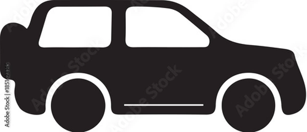 Obraz Car  Icon simple icon. Vector ICON all icon Viktor.
