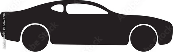 Obraz Car  Icon simple icon. Vector ICON all icon Viktor.
