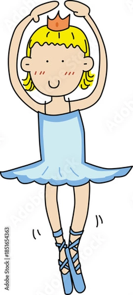 Obraz 발레하는 소녀 이미지