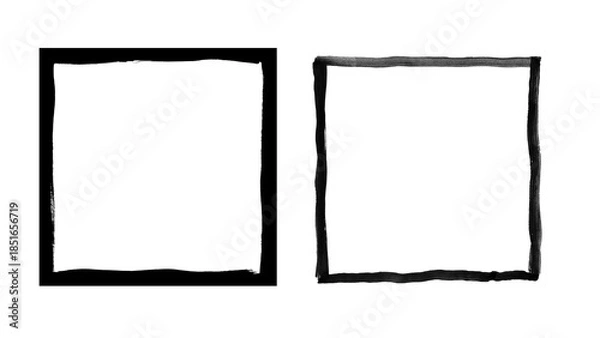 Fototapeta Grunge frame set. 