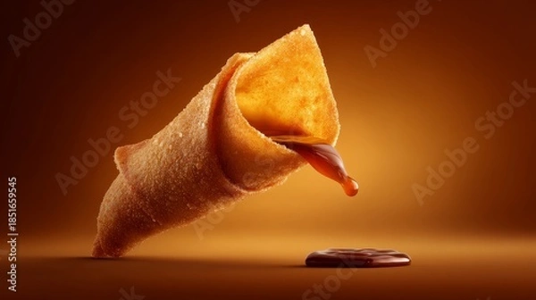 Obraz golden-brown wrapper