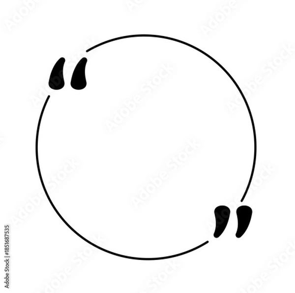 Obraz Quote box frame
