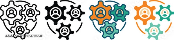 Obraz coordination multiple style collection