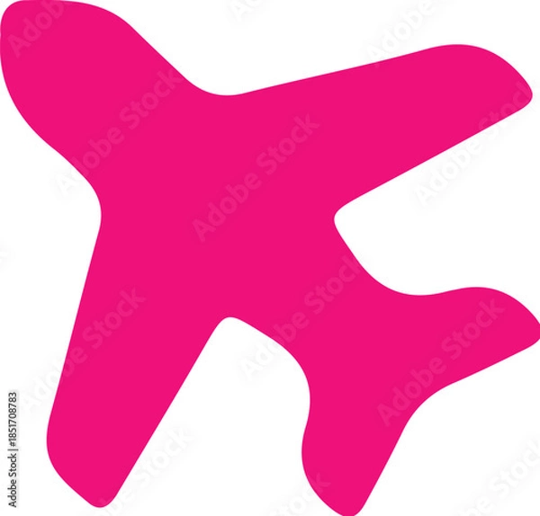 Obraz Airplane icon simple icon. Vector ICON all icon Viktor