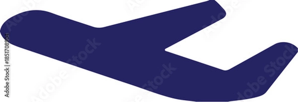 Obraz Airplane icon simple icon. Vector ICON all icon Viktor