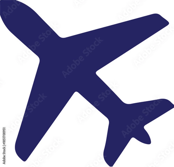 Obraz Airplane icon simple icon. Vector ICON all icon Viktor