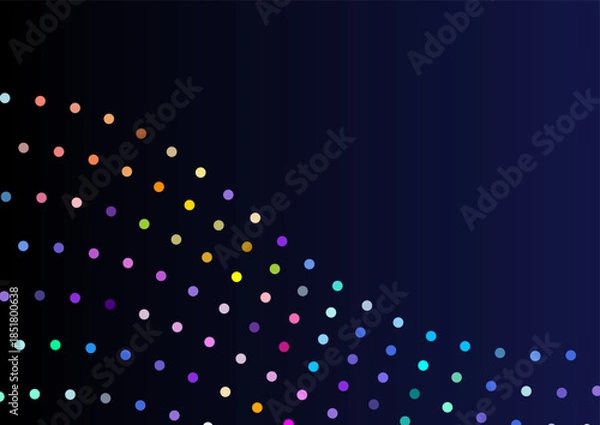 Obraz abstract background vector with dots