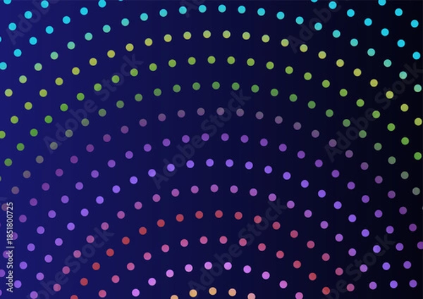 Obraz abstract colorful background with circles