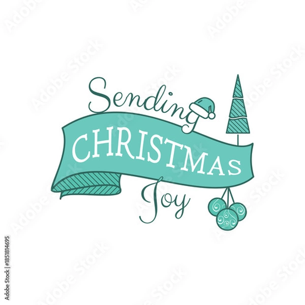 Obraz Sending Christmas Joy