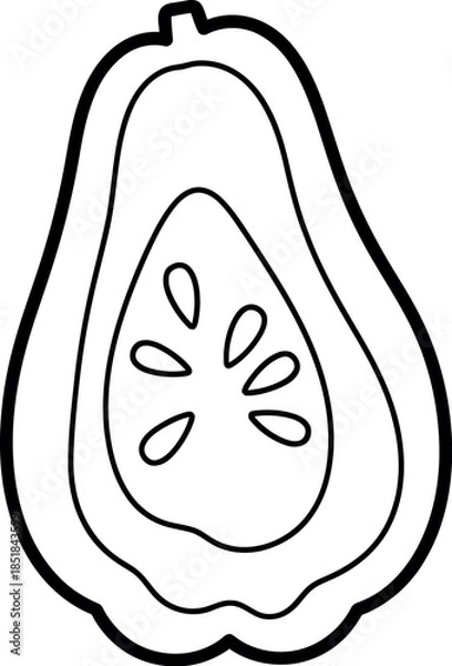 Obraz Empty vector file display