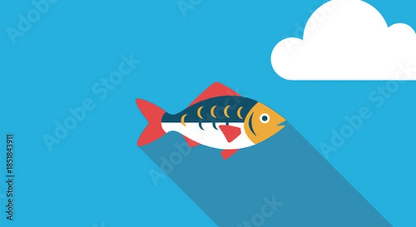 Obraz Empty vector file display