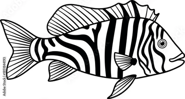 Obraz Simple vector file illustration