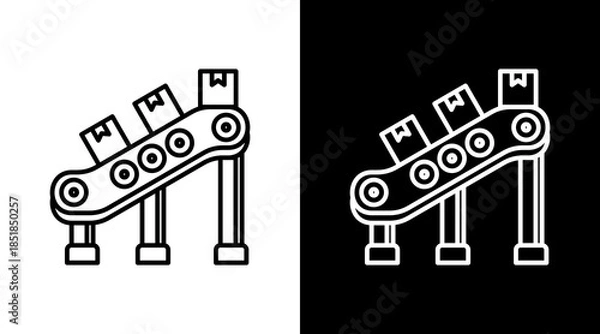 Obraz Conveyor Belt Icon