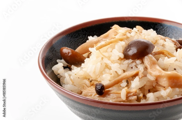 Obraz きのこの炊き込みごはん