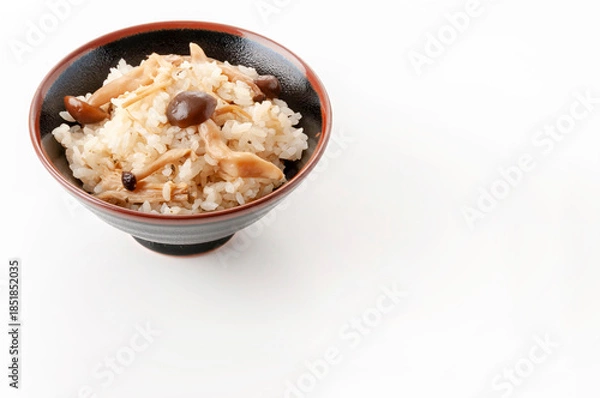 Obraz きのこの炊き込みごはん