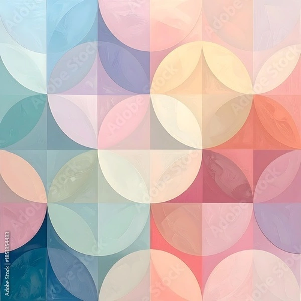 Obraz seamless geometric pattern