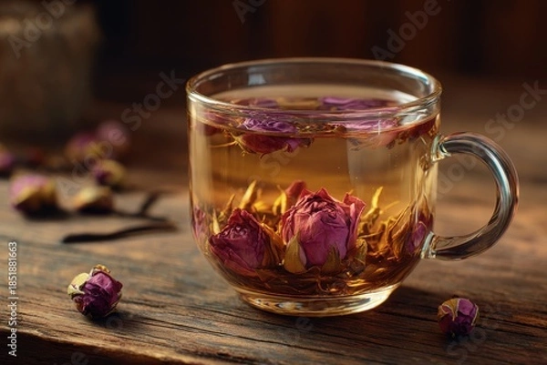 Obraz Elegant Rose Vanilla Infused Tea
