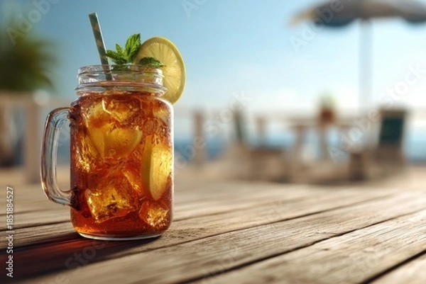 Obraz Refreshing Ice Tea Summer