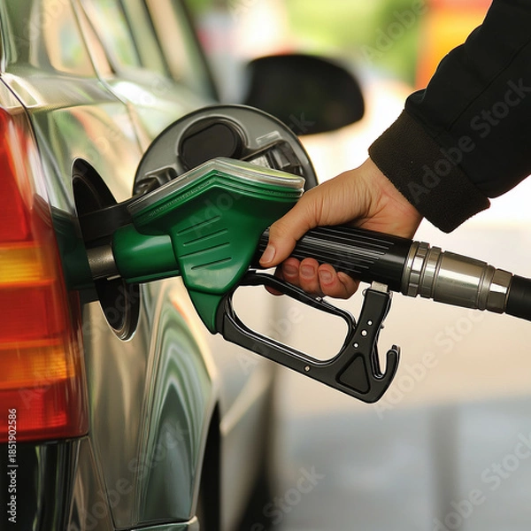 Obraz gas pump nozzle