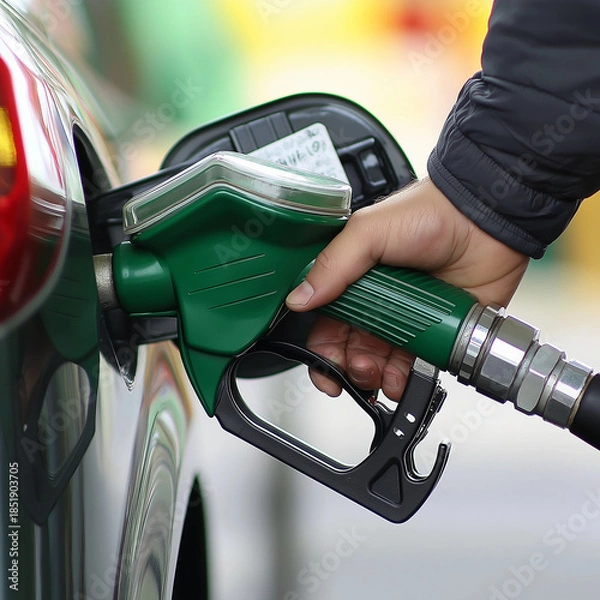 Obraz gas pump nozzles