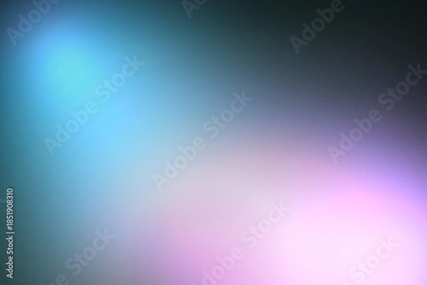 Obraz 光とぼかしが入った幻想的なテクスチャ背景　青 