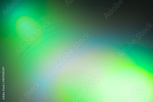 Obraz 光とぼかしが入った幻想的なテクスチャ背景　緑 