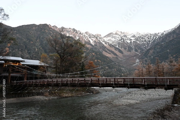 Obraz 早朝の上高地