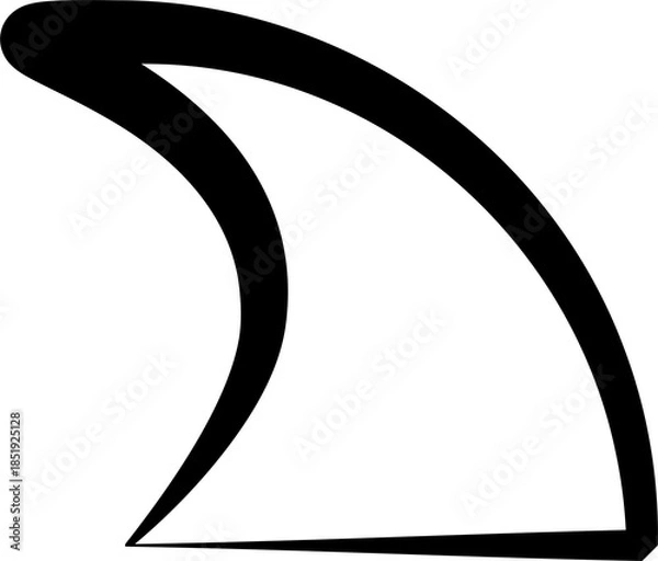 Obraz Triangle symbol design. Geometric shape