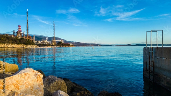 Obraz Adriatic Industrial Landscape