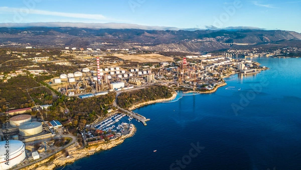 Obraz Adriatic Industrial Landscape