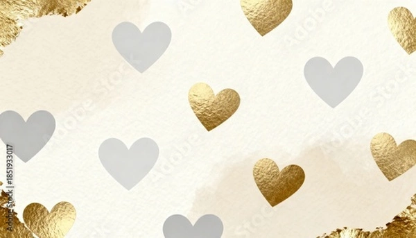 Obraz seamless heart pattern