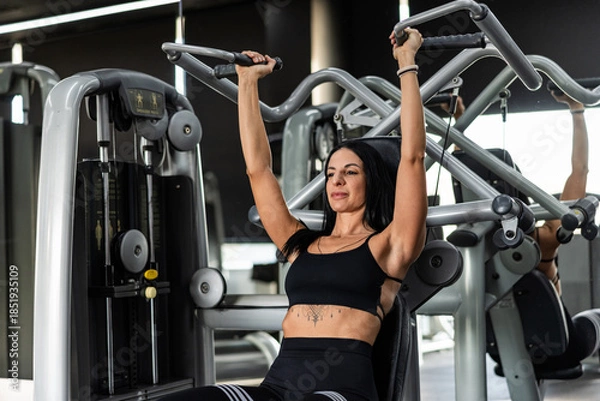 Obraz Gym Woman Training