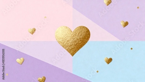 Obraz heart shaped balloons