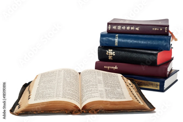 Obraz Bibles in Many Languages