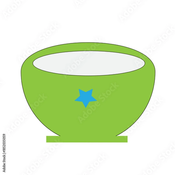 Obraz vector illustration of a speech bubble CUP