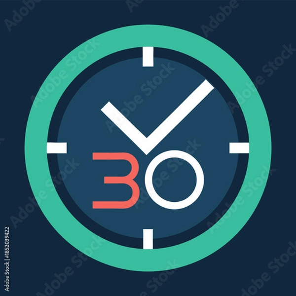 Obraz stop watch sign