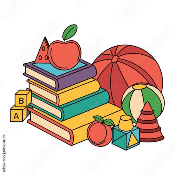 Obraz back to school concept