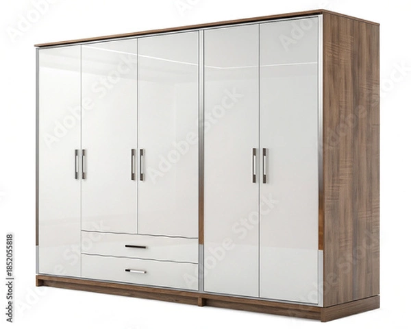 Obraz White Sliding Wardrobe