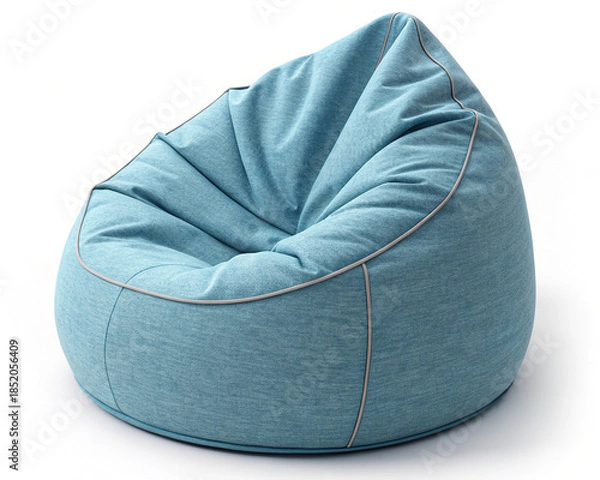 Obraz Blue Bean Bag Chair