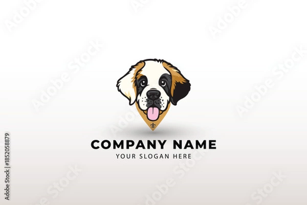 Fototapeta Pup Mascot