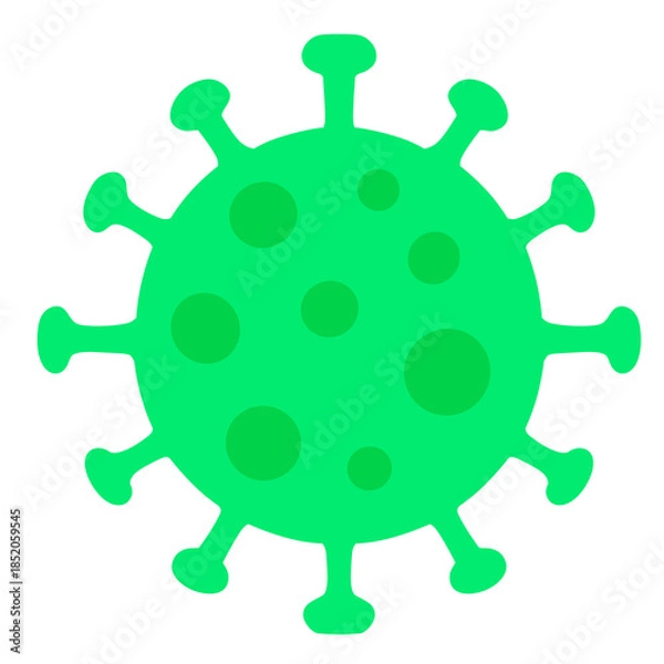 Fototapeta Virus Illustration