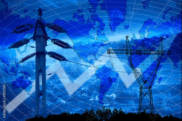 Fototapeta energy & power