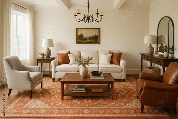 Obraz Modern Interior Desin - Transitional Interior