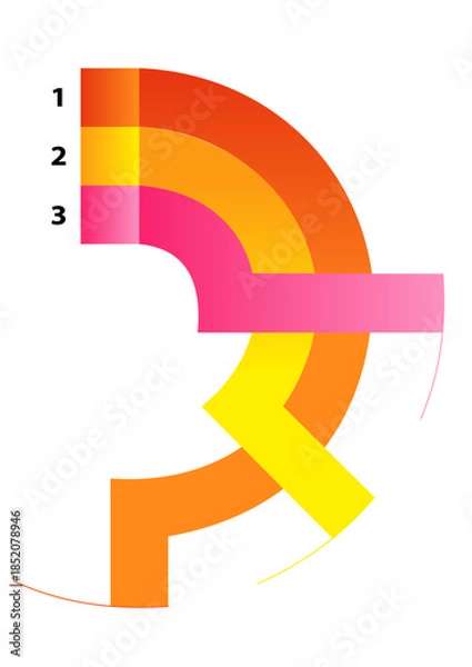 Fototapeta Infographic elements